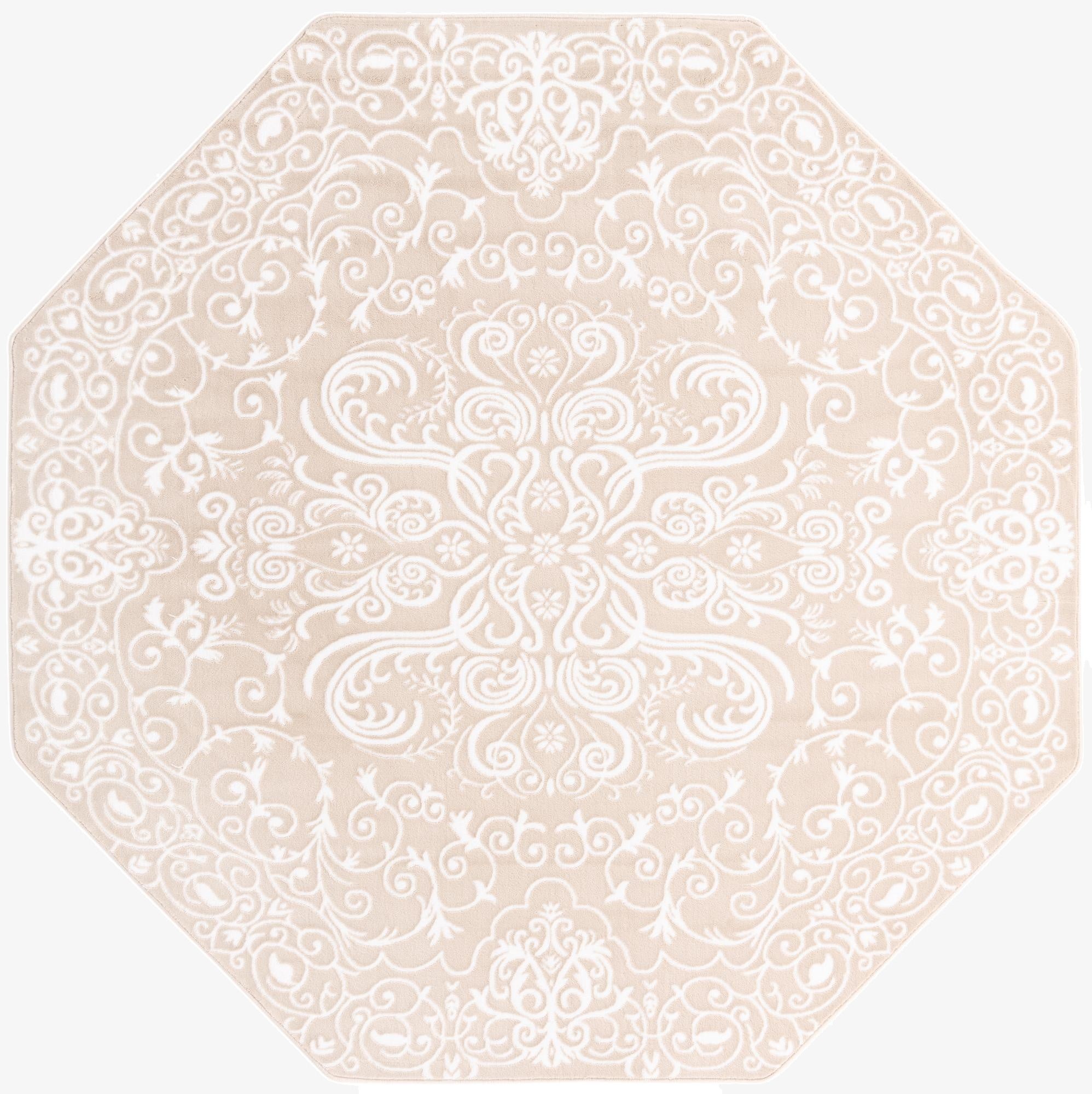  7' 10 x 7' 10 Nepal Octagon Rug