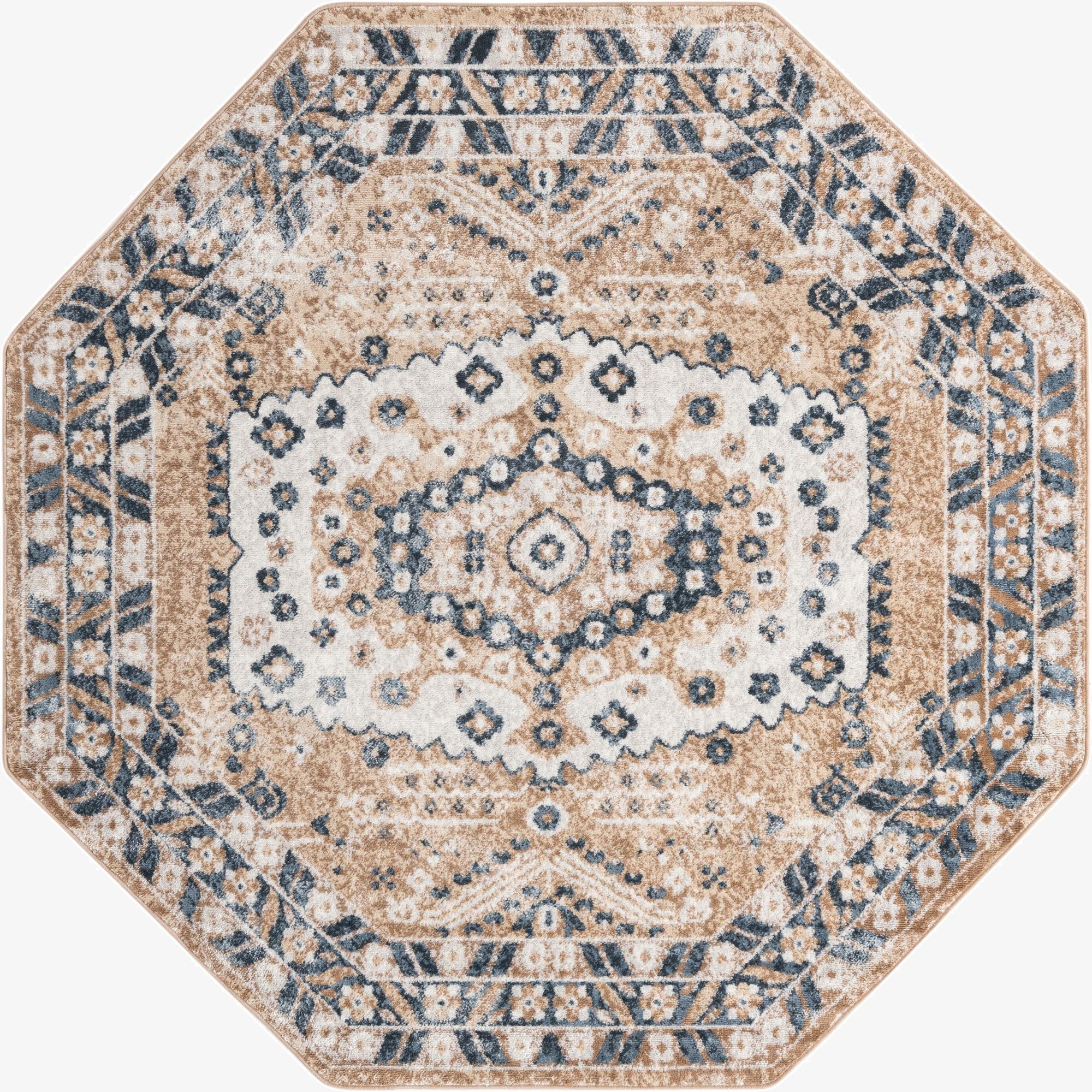  7' x 7' Oxford Octagon Rug