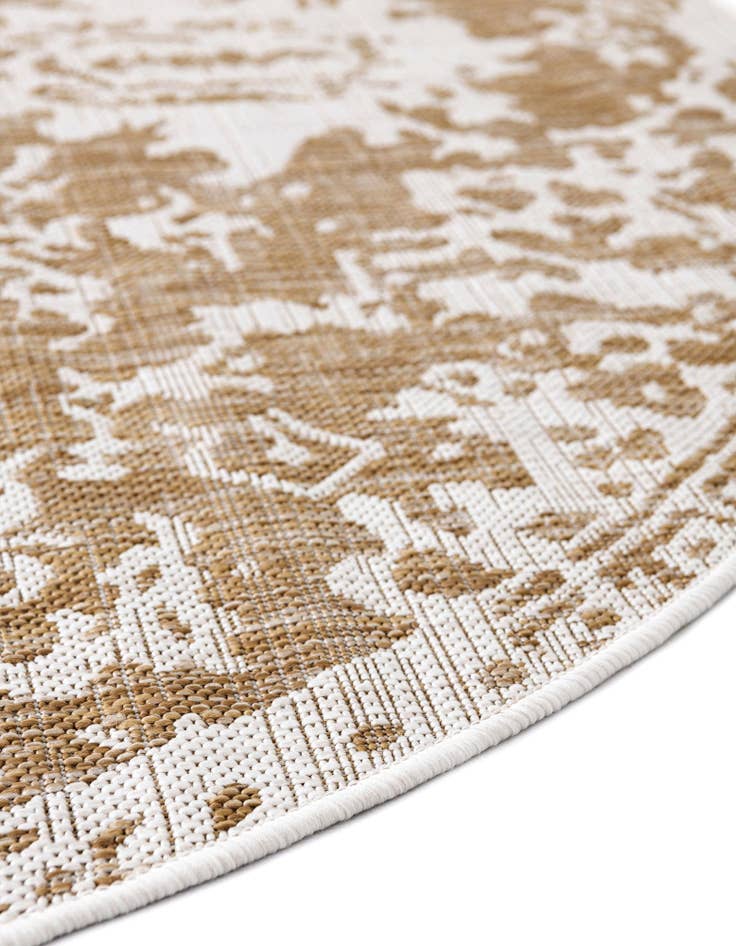 Detail image of  5' 3 x 8'  Washable Jill Zarin Dubai Indoor / Outdoor Oval Rug
