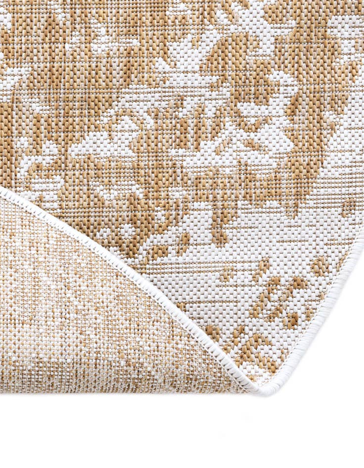 Detail image of  5' 3 x 8'  Washable Jill Zarin Dubai Indoor / Outdoor Oval Rug