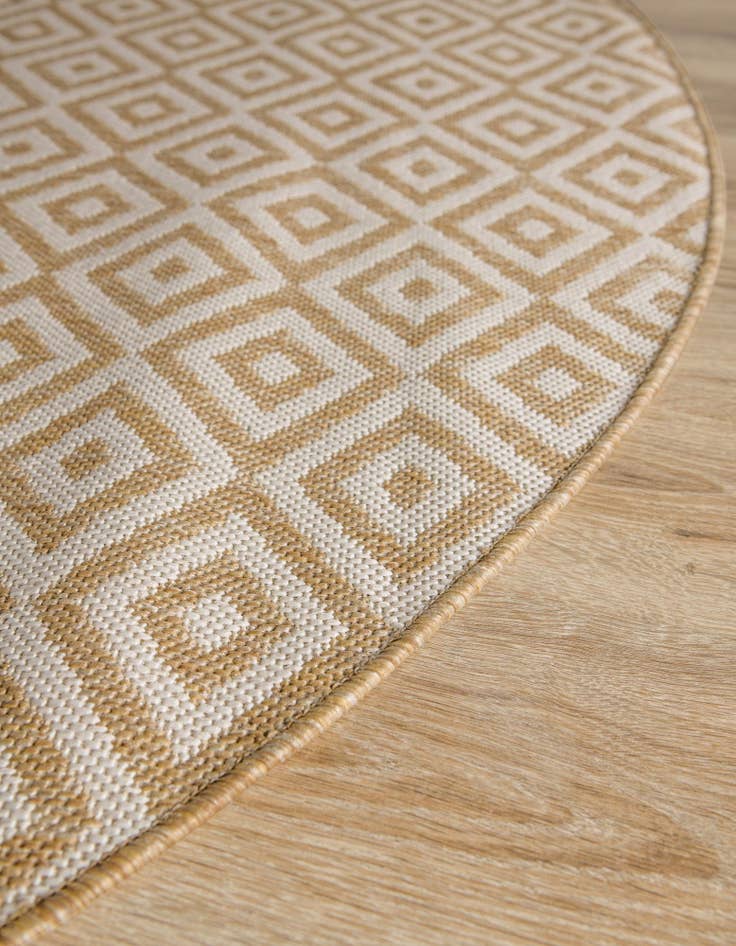 Detail image of 7' 10 x 10' Washable Jill Zarin Costa Rica Indoor / Outdoor Oval Rug