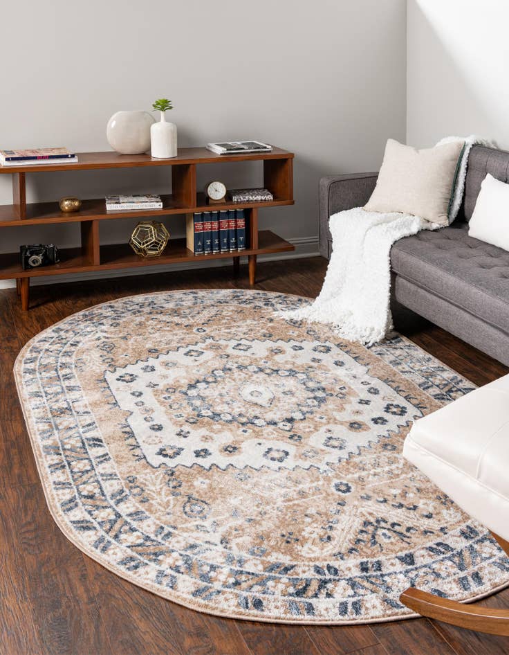 Detail image of  8' x 10' Oxford Oval Rug