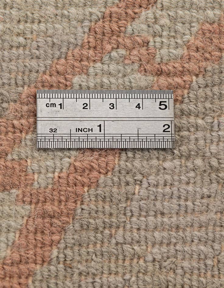 Detail image of  4' 1 x 6'  Hand Knotted Tibet Wool Oval Rug