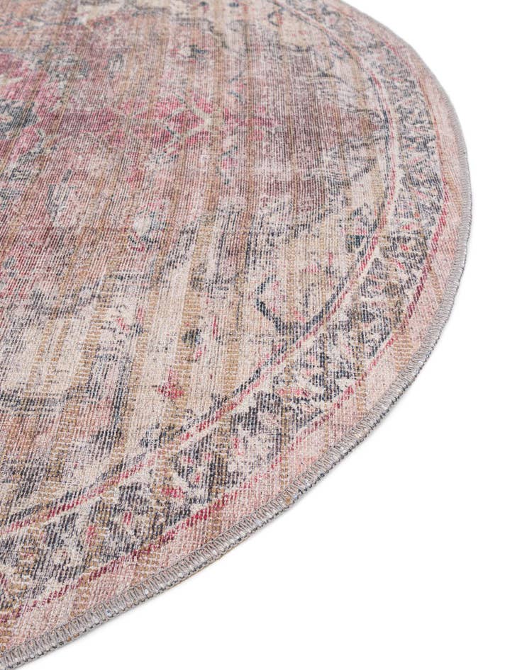Detail image of  7' 10 x 10'  Washable Nostalgia Oval Rug