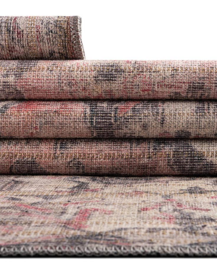 Detail image of  7' 10 x 10'  Washable Nostalgia Oval Rug