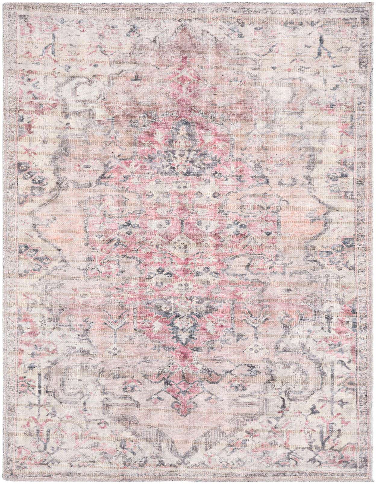 Primary image  3' 3 x 5' 3  Washable Nostalgia Rug