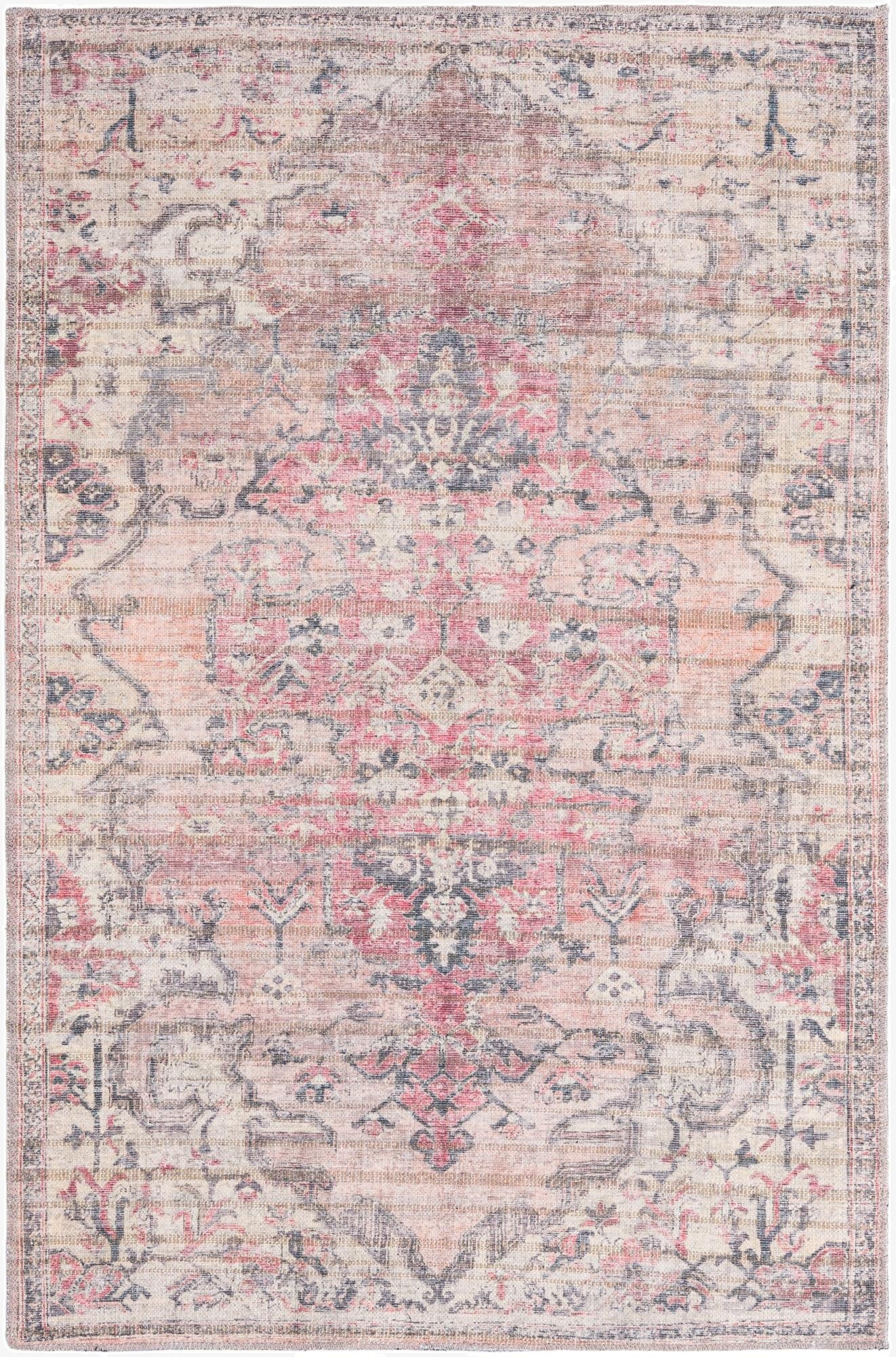  4' x 6'  Washable Nostalgia Rug