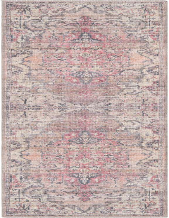 Primary image  2' x 7'  Washable Nostalgia Runner Rug