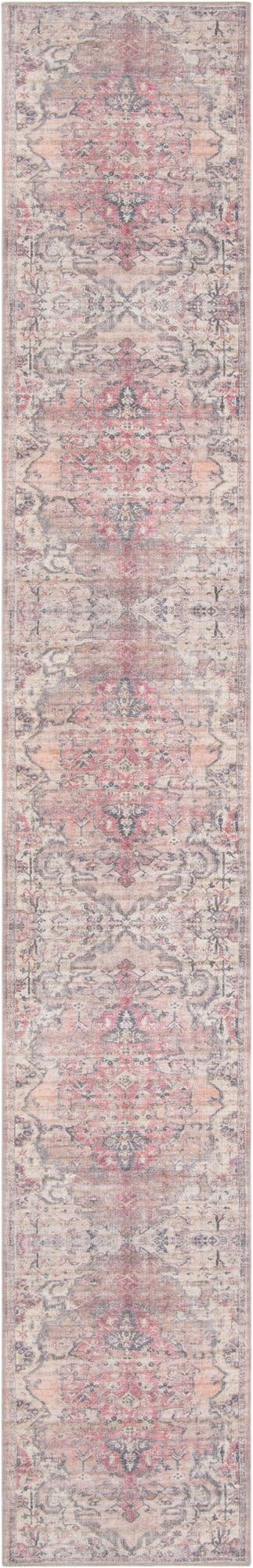  2' 7 x 16' 5  Washable Nostalgia Runner Rug