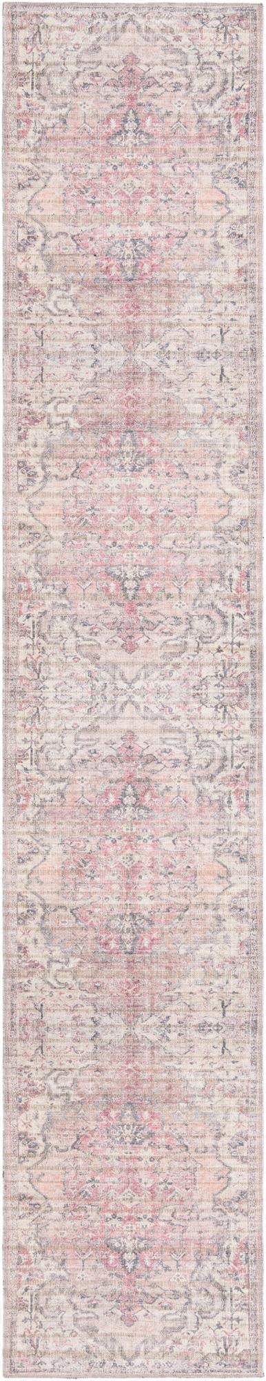  2' 7 x 14'  Washable Nostalgia Runner Rug