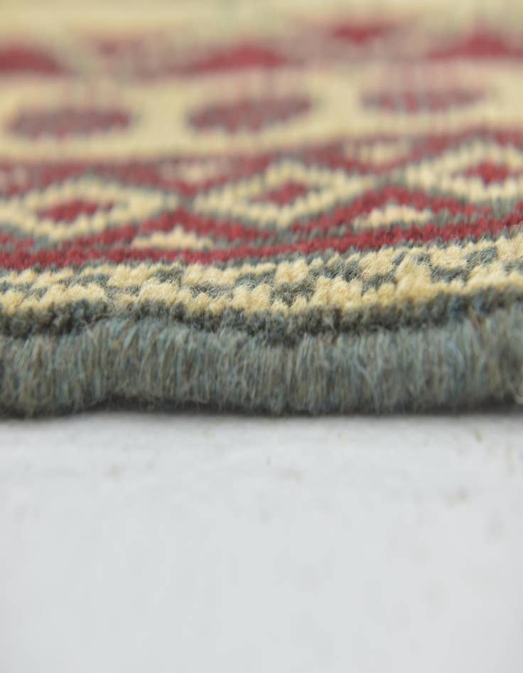 Detail image of  3' 2 x 5'  Hand Knotted Afghan Akhche Wool Rug