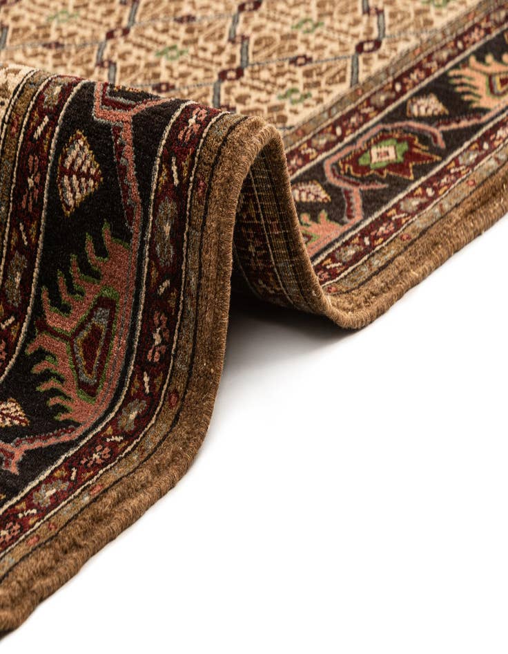 Detail image of  6' 7 x 9' 9  Hand Knotted Afghan Ersari Wool Rug