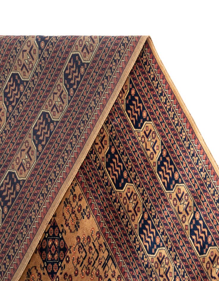 Detail image of  13' 3 x 19' 6 Afghan Wool Rug