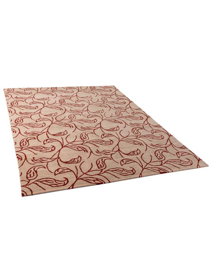 Detail image of  7' 11 x 10' 11 Agra Wool Rug