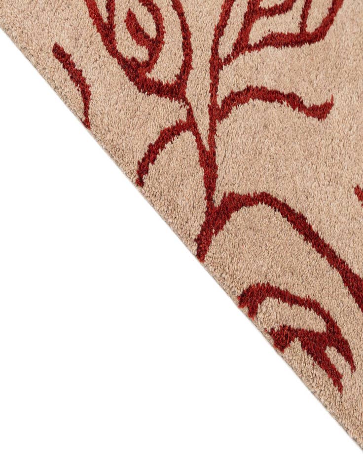Detail image of  7' 11 x 10' 11 Agra Wool Rug