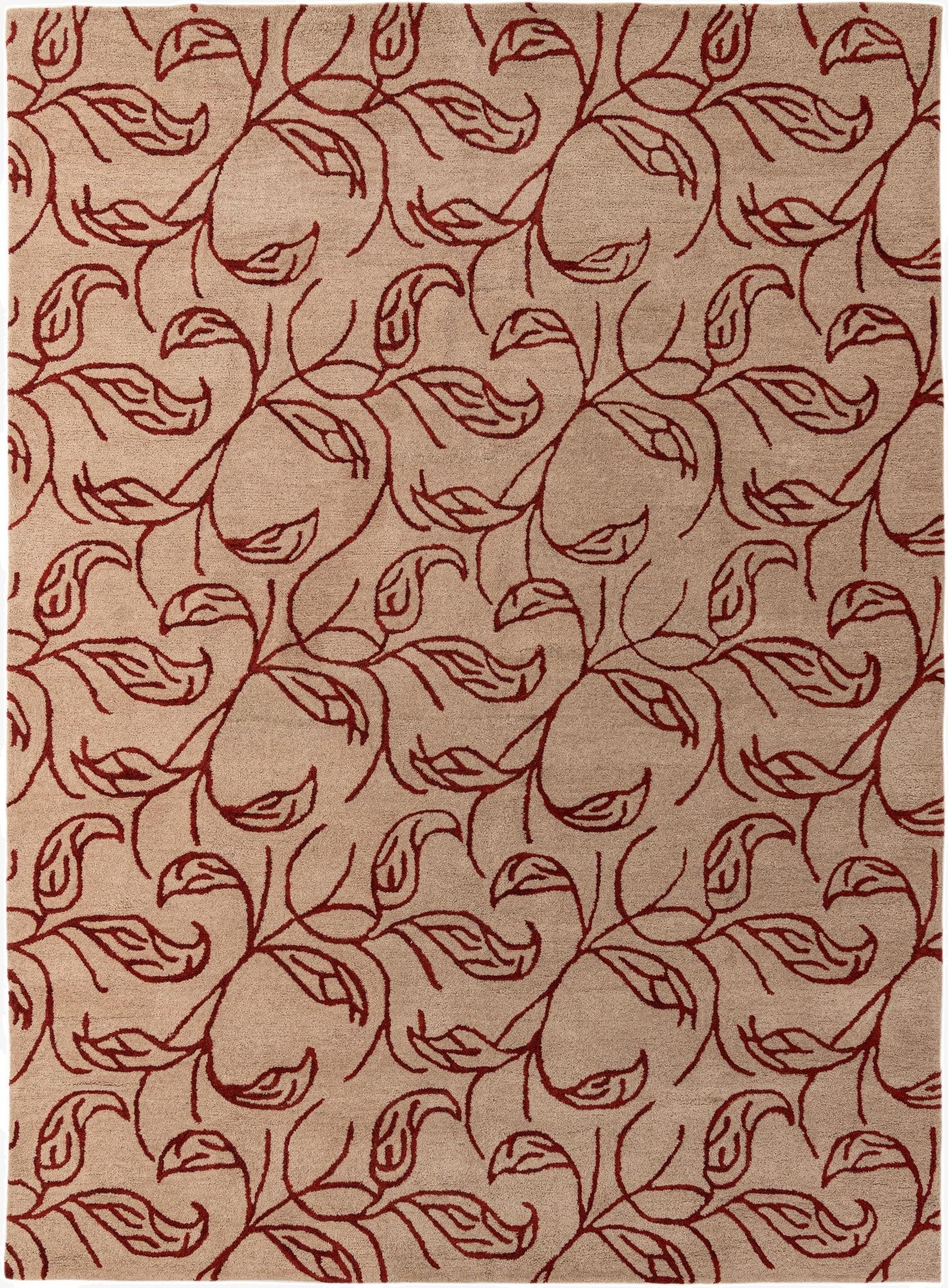  7' 11 x 10' 11 Agra Wool Rug