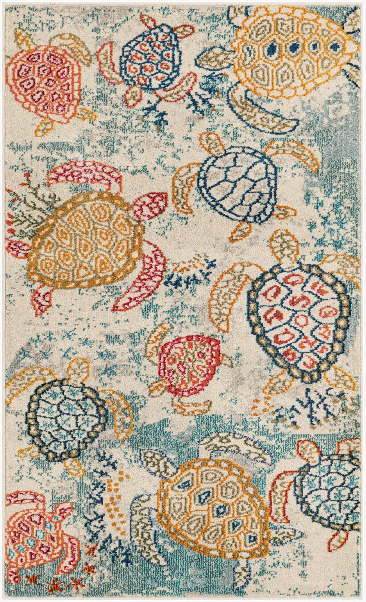  3' 3 x 5' 3  Washable Amalfi Rug