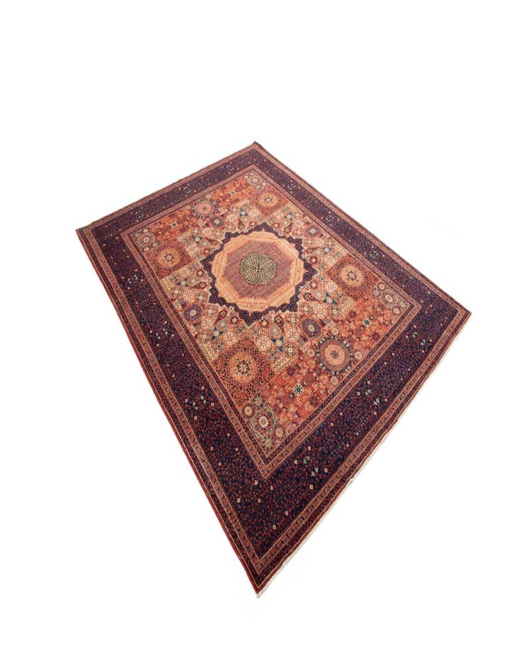 Detail image of  7' 10 x 9' 7 Amina Wool Rug