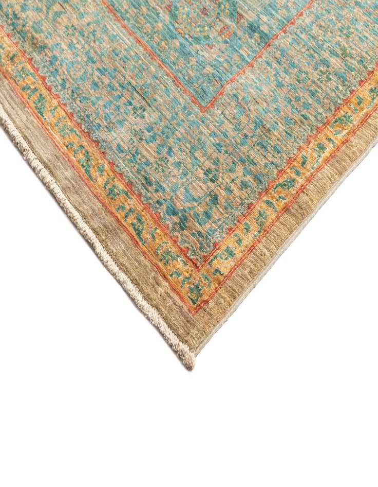 Detail image of  9' 9 x 18' 10  Hand Knotted Amina Rug