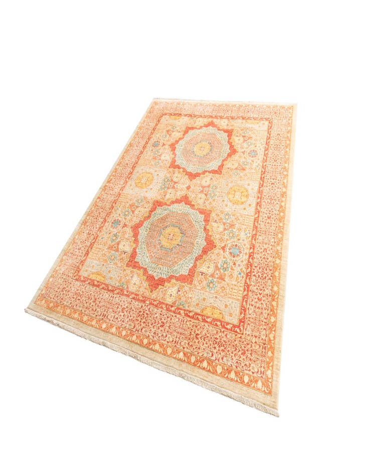 Detail image of  8' 3 x 10' 1  Hand Knotted Amina Rug