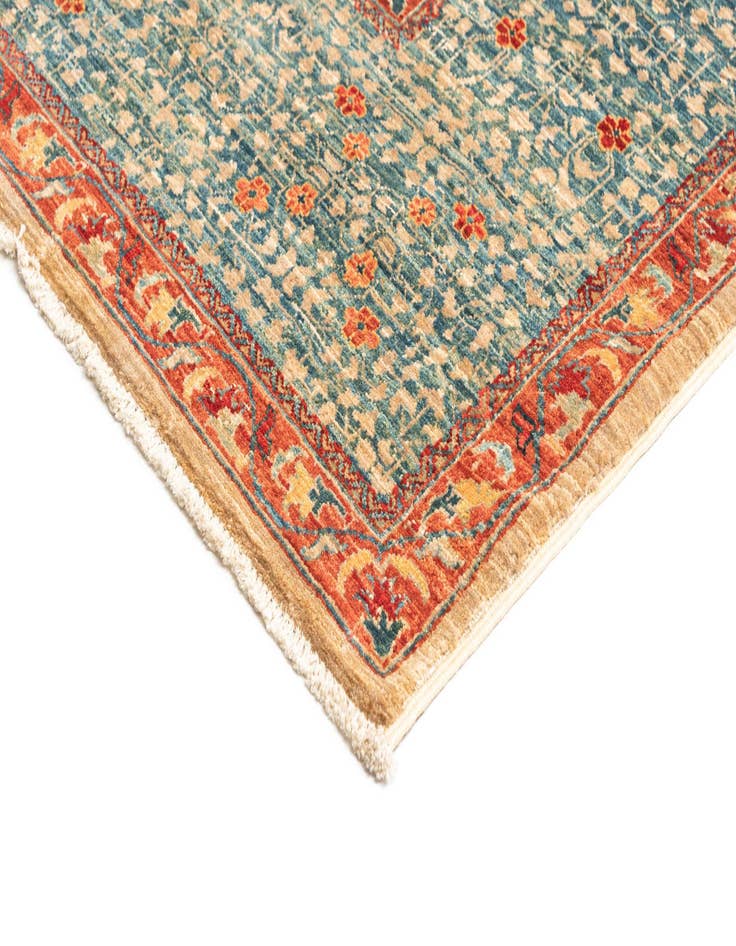 Detail image of  9' 4 x 12'  Hand Knotted Amina Rug