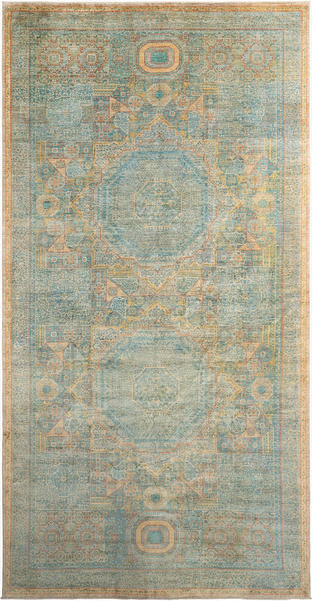  9' 9 x 18' 10  Hand Knotted Amina Rug