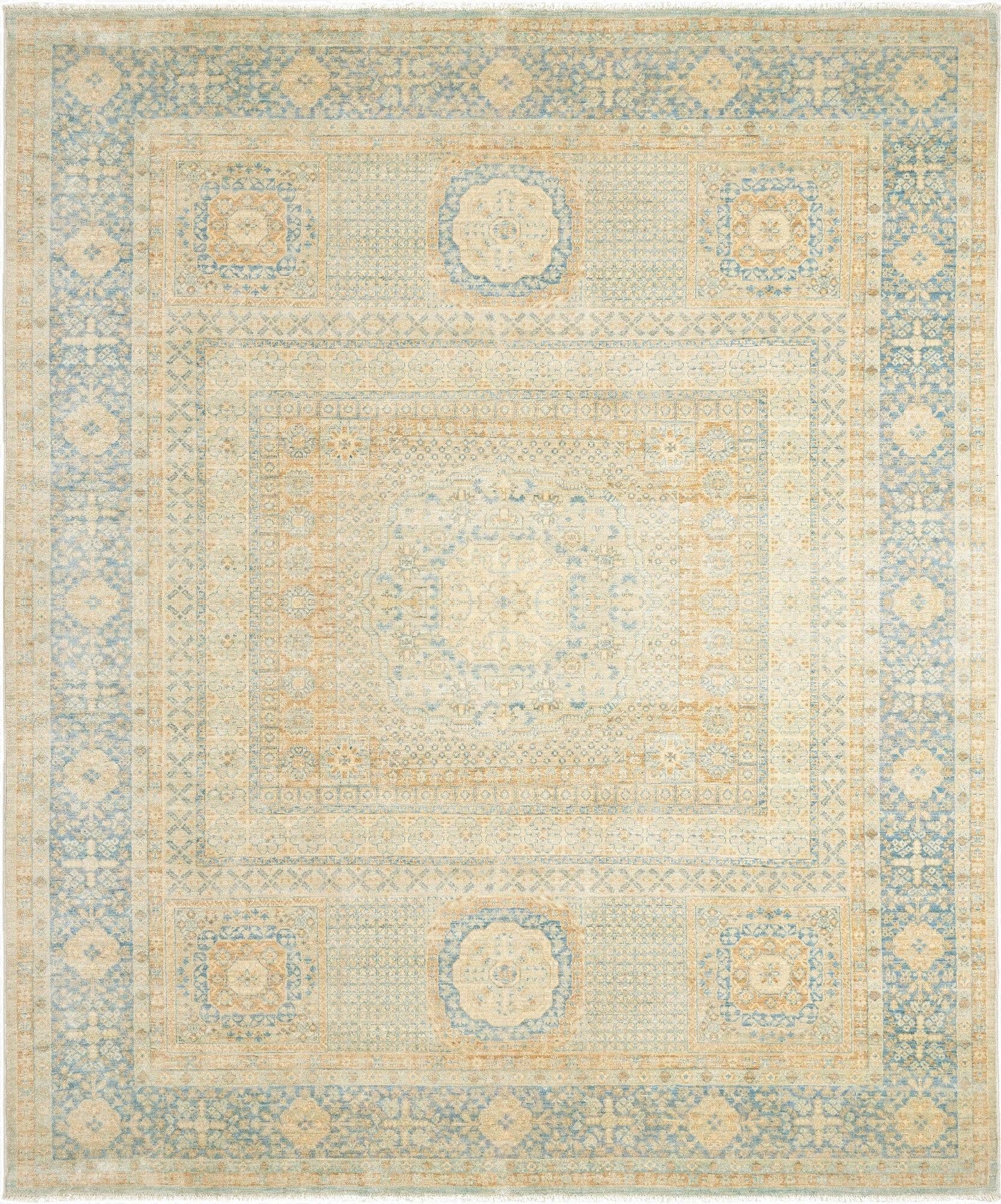 8' 2 x 9' 9  Hand Knotted Amina Rug