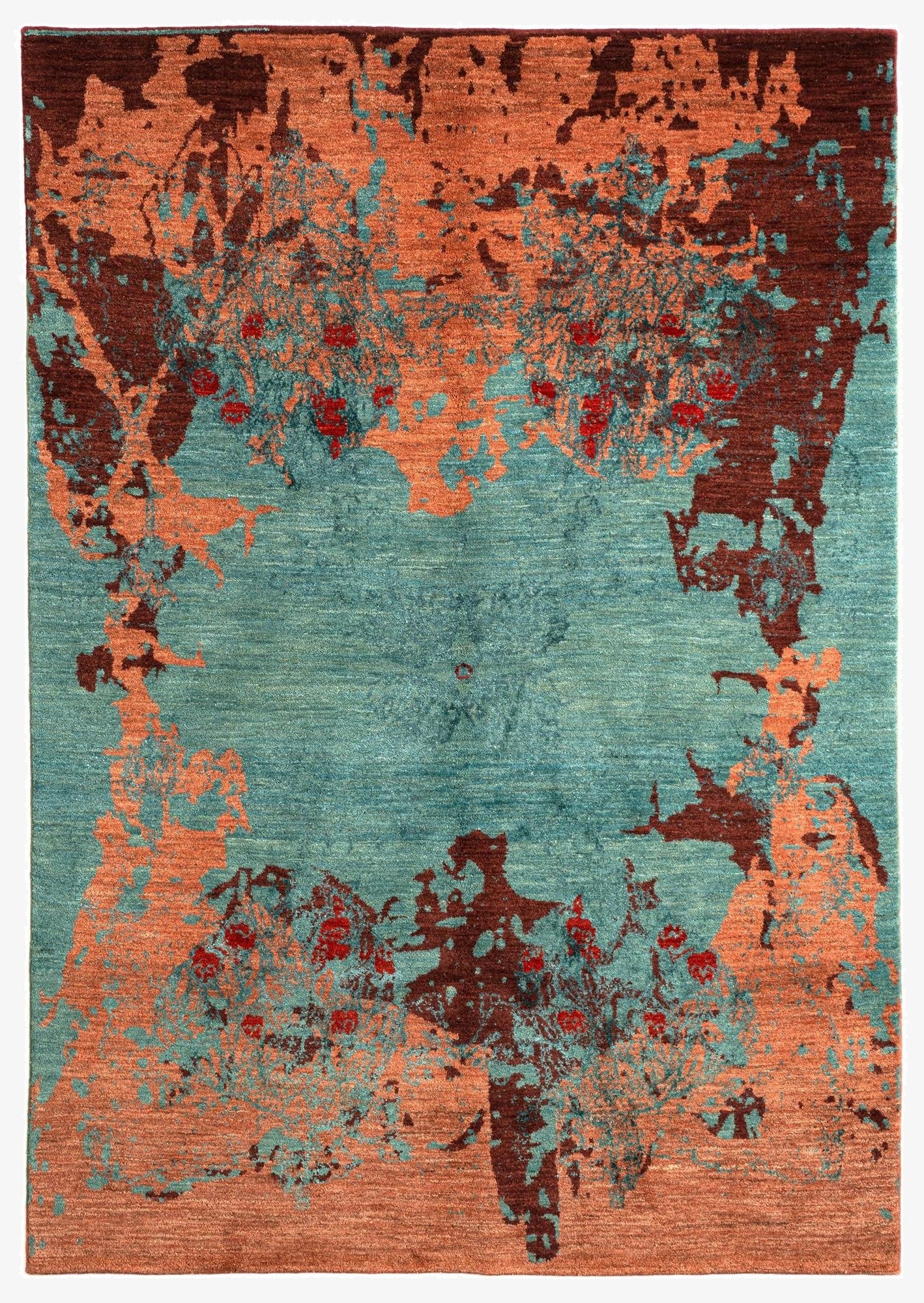  5' 5 x 7' 9 Anar Wool Rug