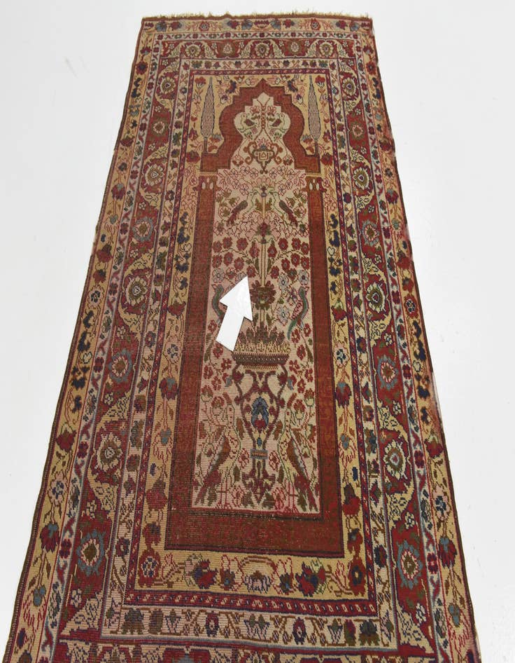 Detail image of  5' x 7' 10  Hand Knotted Anatolian Wool Rug