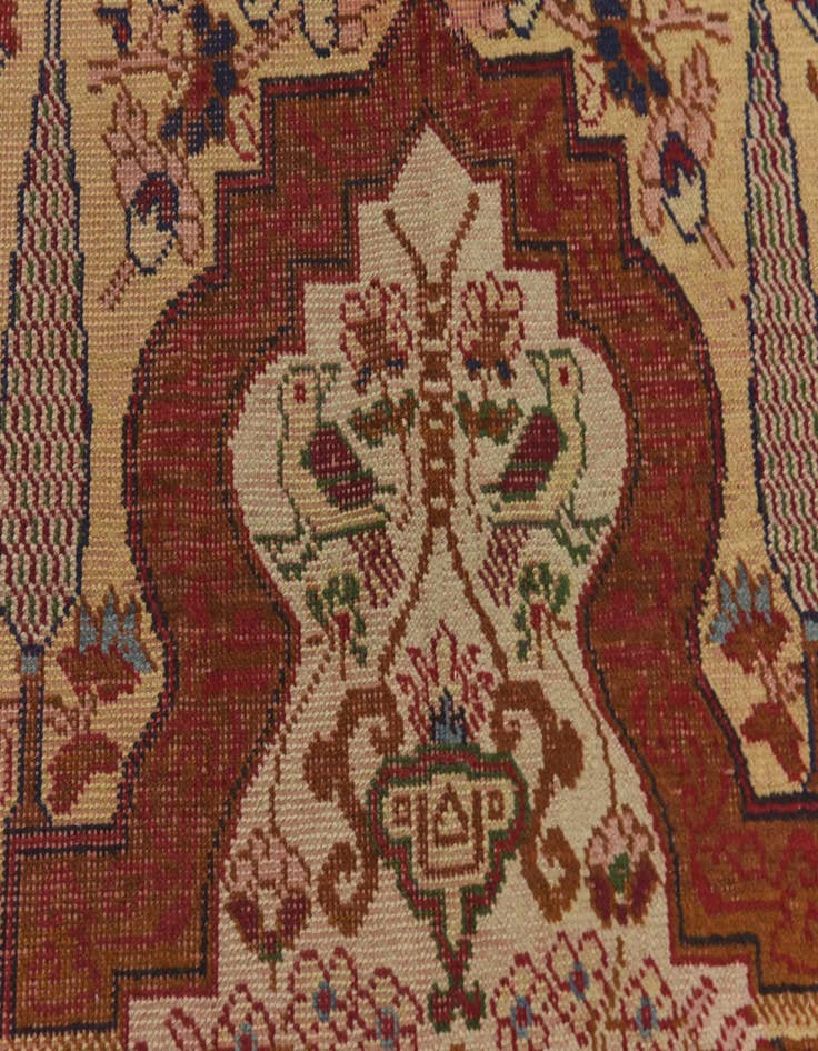 Detail image of  5' x 7' 10  Hand Knotted Anatolian Wool Rug