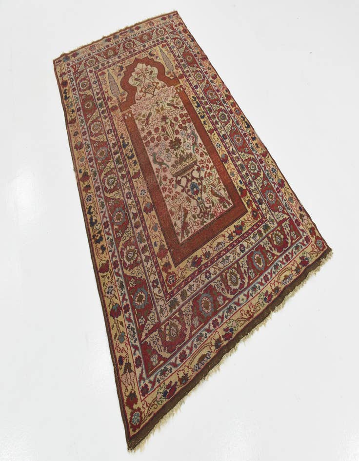 Detail image of  5' x 7' 10  Hand Knotted Anatolian Wool Rug