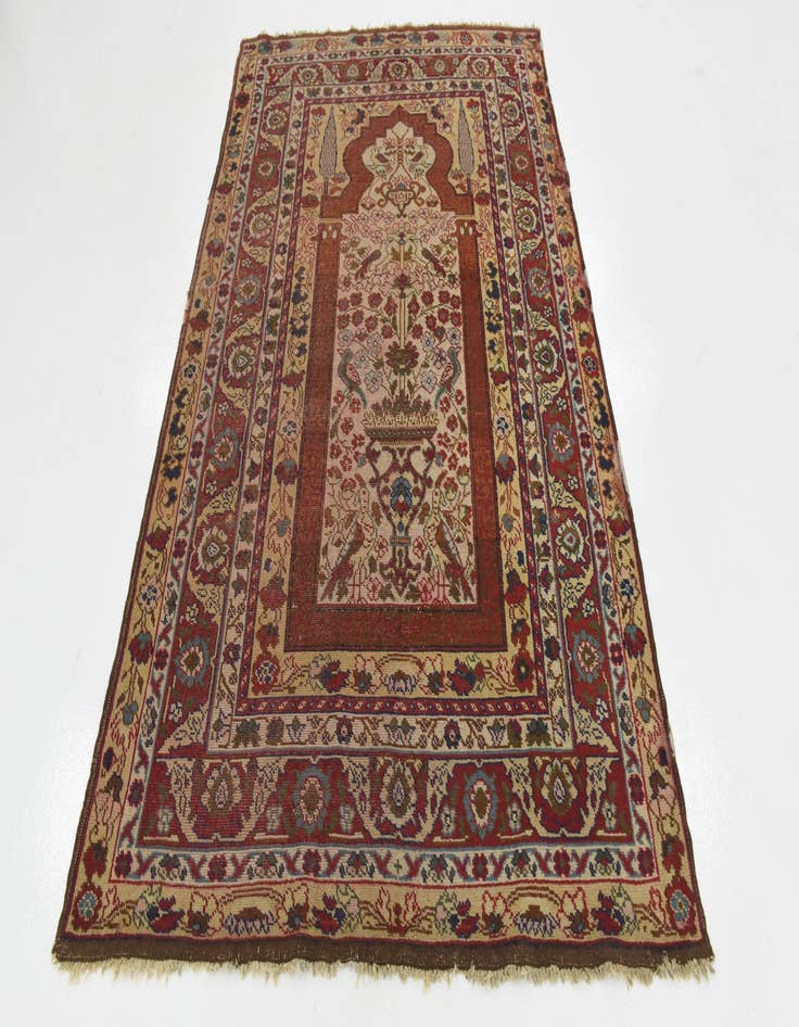 Detail image of  5' x 7' 10  Hand Knotted Anatolian Wool Rug