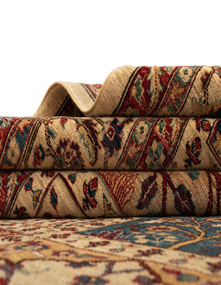 Detail image of  6' 8 x 9' 8 Ariana Ziegler Wool Rug