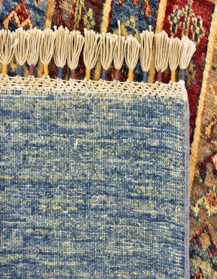Detail image of  6' 8 x 10'  Hand Knotted Ariana Ziegler Rug