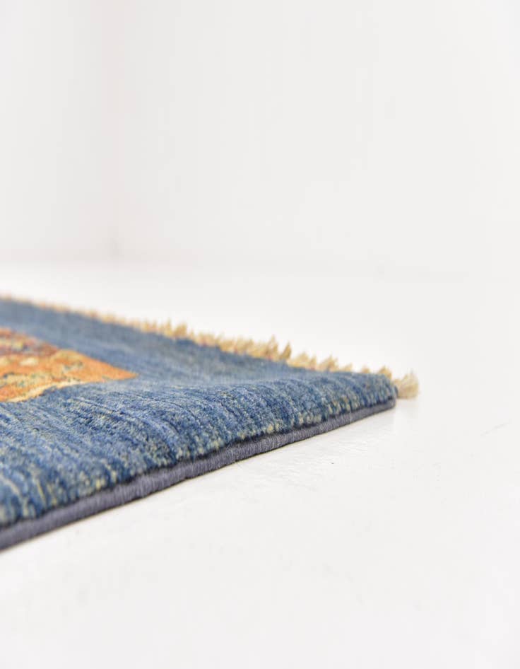 Detail image of  6' 8 x 10'  Hand Knotted Ariana Ziegler Rug