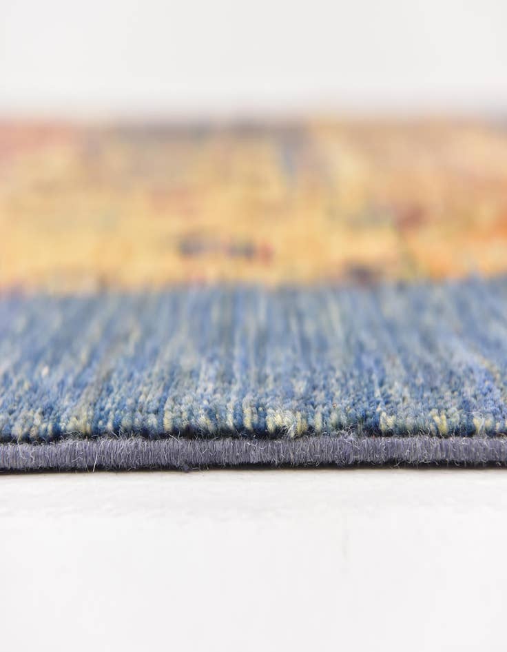 Detail image of  6' 8 x 10'  Hand Knotted Ariana Ziegler Rug