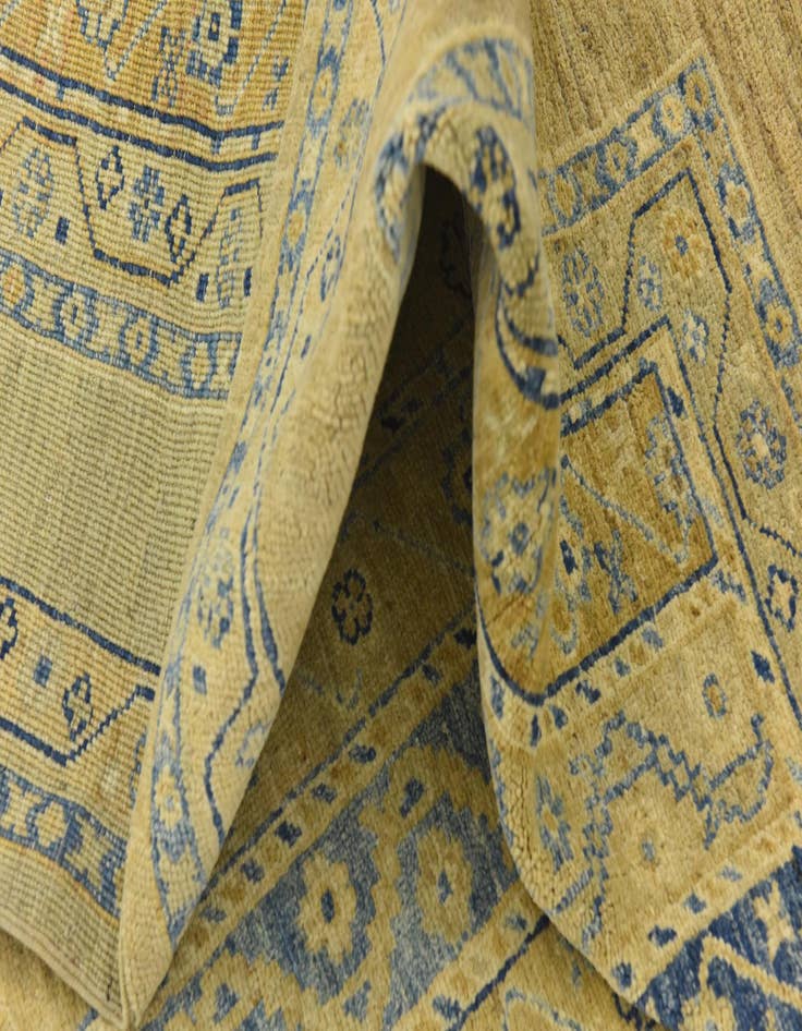 Detail image of  5' x 6' 9  Hand Knotted Ariana Ziegler Rug