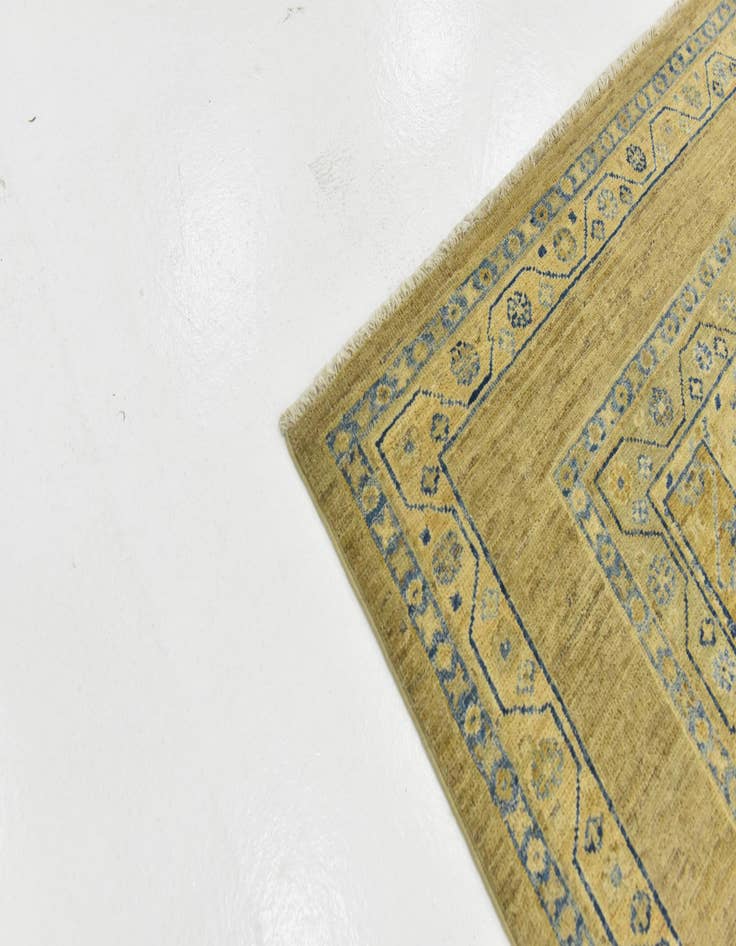 Detail image of  5' x 6' 9  Hand Knotted Ariana Ziegler Rug