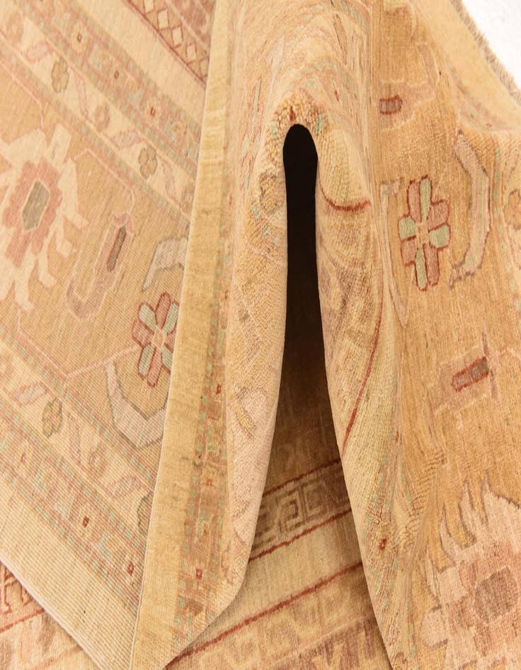 Detail image of  9' 8 x 12' 10  Hand Knotted Ariana Ziegler Rug