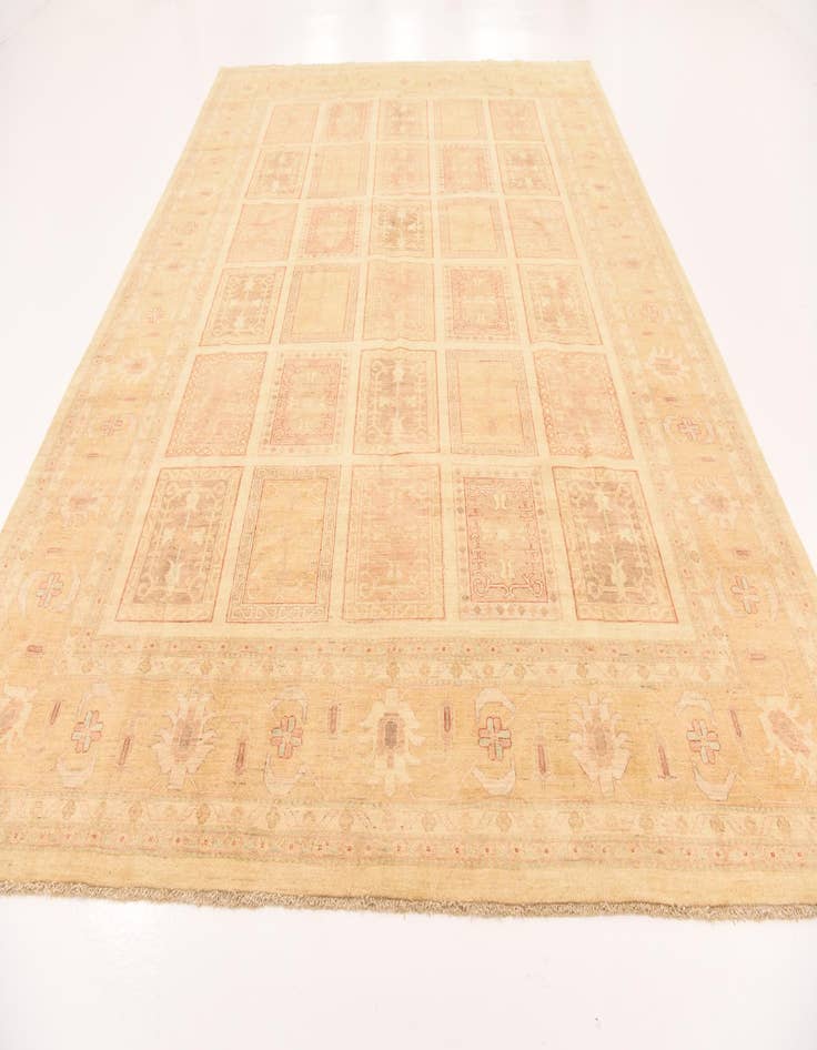 Detail image of  9' 8 x 12' 10  Hand Knotted Ariana Ziegler Rug