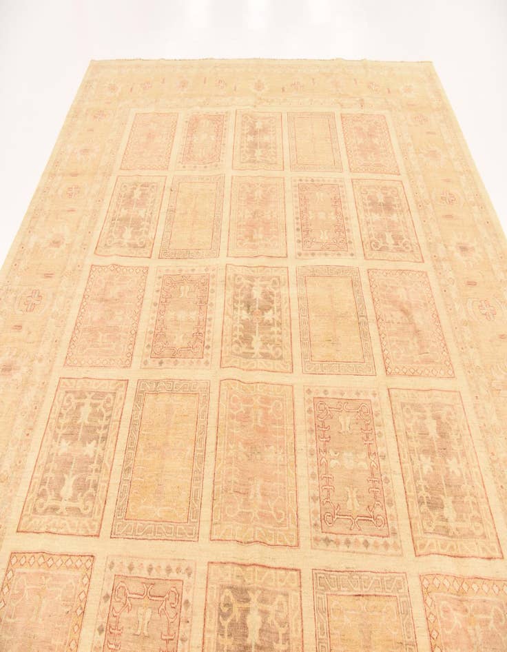 Detail image of  9' 8 x 12' 10  Hand Knotted Ariana Ziegler Rug