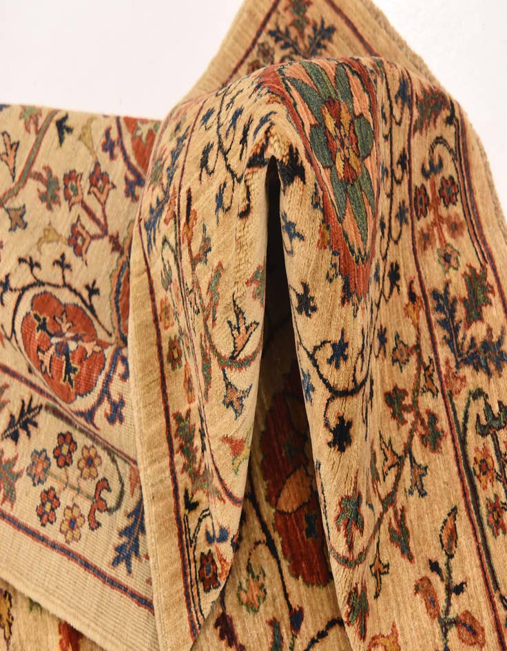 Detail image of  6' 2 x 8' 2  Hand Knotted Ariana Ziegler Oriental Rug