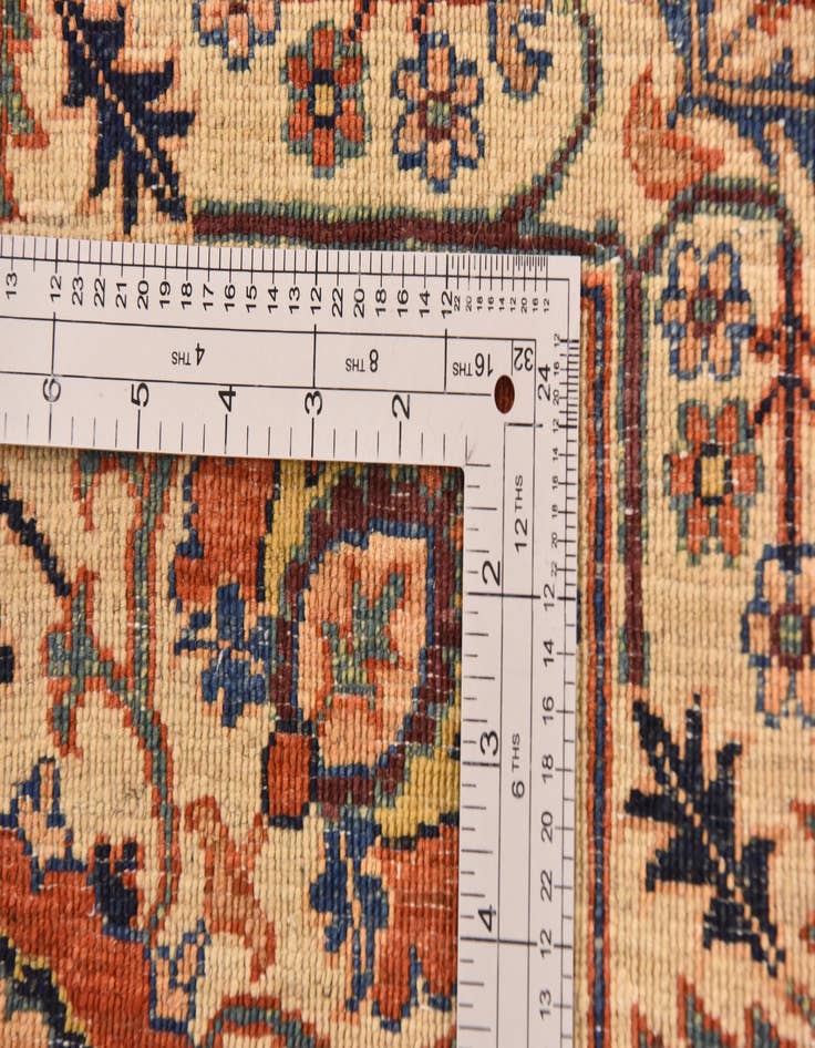 Detail image of  6' 2 x 8' 2  Hand Knotted Ariana Ziegler Oriental Rug