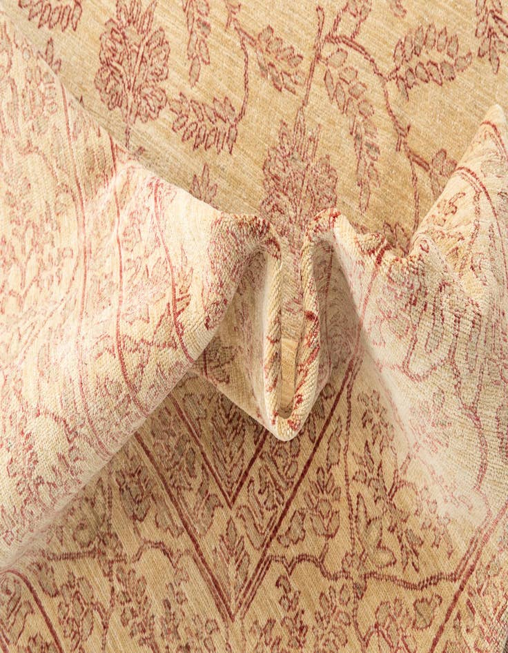 Detail image of  6' 10 x 9' 7  Hand Knotted Ariana Ziegler Oriental Rug