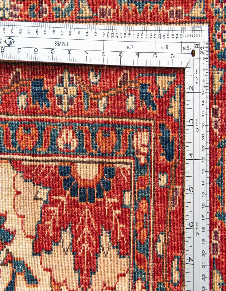 Detail image of  9' x 12'  Hand Knotted Ariana Ziegler Oriental Rug