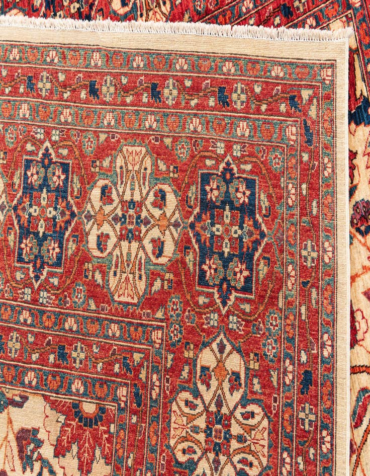 Detail image of  9' x 12'  Hand Knotted Ariana Ziegler Oriental Rug