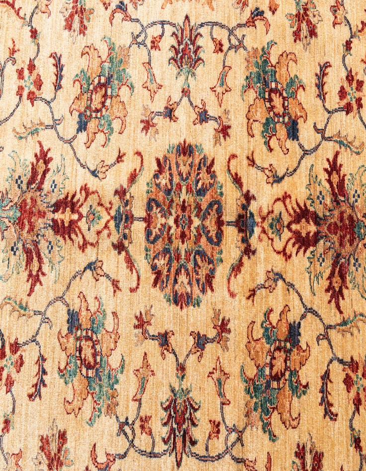 Detail image of  10' x 13' 4  Hand Knotted Ariana Ziegler Oriental Rug