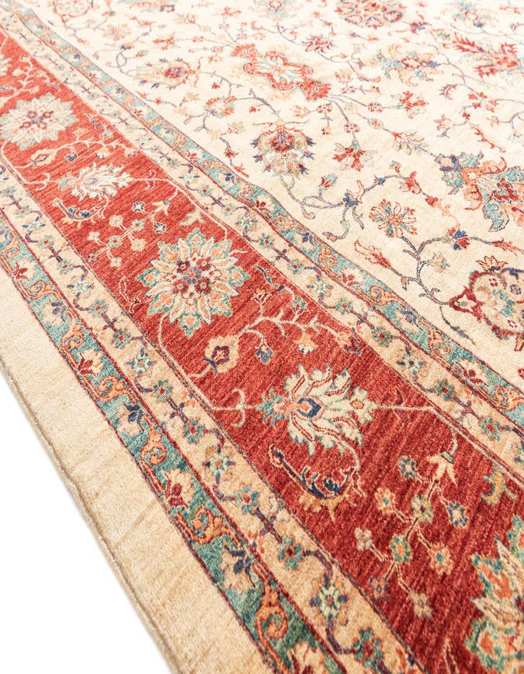 Detail image of  10' x 13' 4  Hand Knotted Ariana Ziegler Oriental Rug