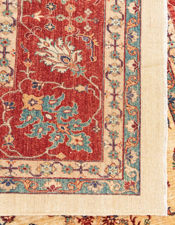 Detail image of  10' x 13' 4  Hand Knotted Ariana Ziegler Oriental Rug