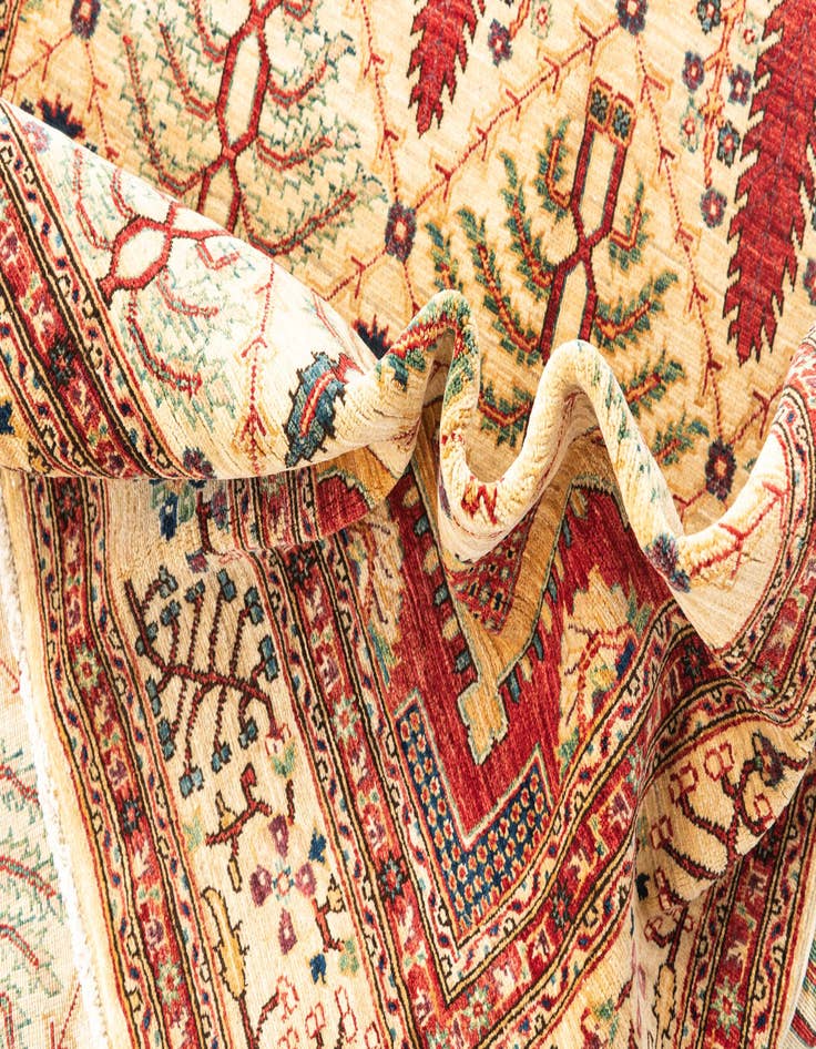 Detail image of  5' x 6' 6  Hand Knotted Ariana Ziegler Oriental Rug